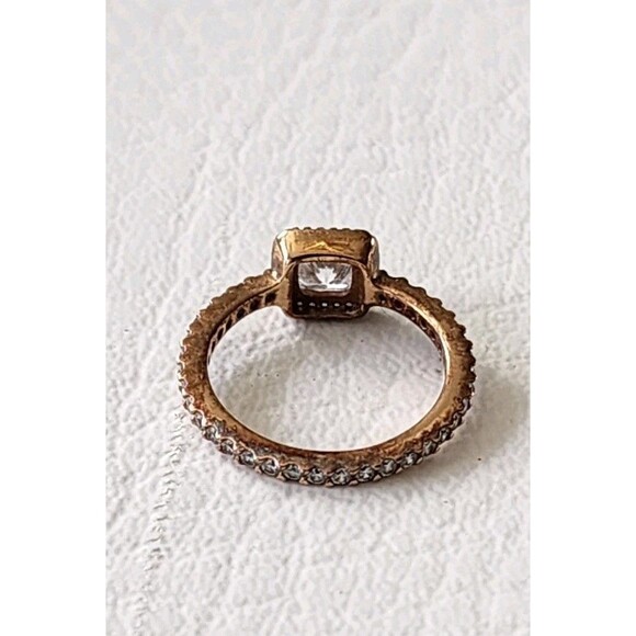 Authentic PANDORA Rose Timeless Elegance Ring #180947CZ Sz 7 - Picture 5 of 6